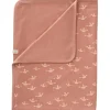 Best Fresk Couverture bébé en coton Oiseau (80 x 100 cm)