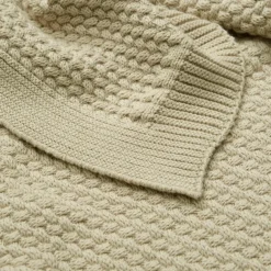 Sale Cam Cam Copenhagen Couverture bébé en tricot Harper Latte