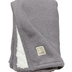 Couverture bébé polaire grise (80 x 80 cm)|Kaiser Discount