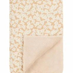 Nobodinoz Couverture d'hiver en mousseline double Wabi-sabi Golden brown sakura