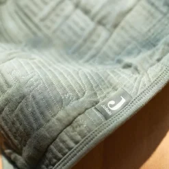 Couverture en coton Jungle Jambo Ash Green-Laurel (75 x 100 cm)|Jollein New