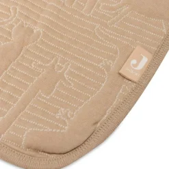 Couverture en coton Jungle Jambo Biscuit-Oatmeal (75 x 100 cm)|Jollein Best