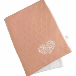 Couverture en coton Petit Cœur (75 x 100 cm)|Sauthon Clearance