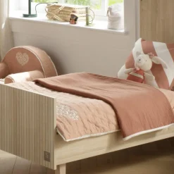 Couverture en coton Petit Cœur (75 x 100 cm)|Sauthon Clearance