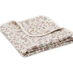 Couverture en coton Retro Flowers (75 x 100 cm)|Jollein Sale