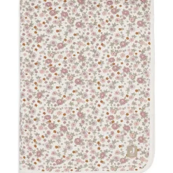 Couverture en coton Retro Flowers (75 x 100 cm)|Jollein Sale