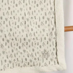 Couverture en jersey Blanket Winter leave|Kaiser Outlet