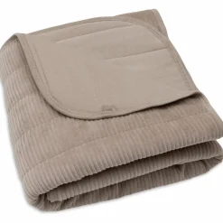 Best Jollein Couverture en jersey Velvet Rib Milky Coffee (75 x 100 cm)