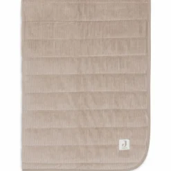 Best Jollein Couverture en jersey Velvet Rib Milky Coffee (75 x 100 cm)