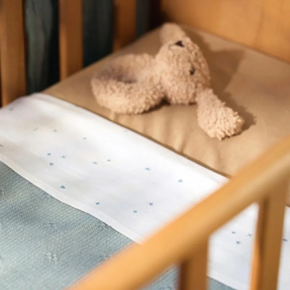 Clearance Jollein Couverture en polaire Cosy Knit Sea Green (100 x 150 cm)