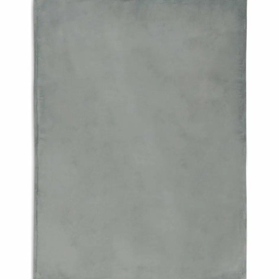 Clearance Jollein Couverture en polaire Cosy Knit Sea Green (100 x 150 cm)