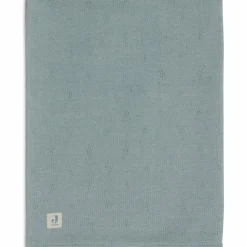 Clearance Jollein Couverture en polaire Cosy Knit Sea Green (100 x 150 cm)