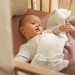 Outlet Trois Kilos Sept Couverture en sherpa Wooly vieux rose (100 x 140 cm)