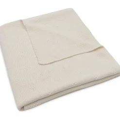 Sale Jollein Couverture en tricot Cosy Knit Ivory (100 x 150 cm)