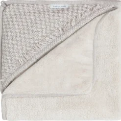 Couverture enveloppante Happiness Urban Taupe-Ecru (75 x 75 cm)|Baby's Only