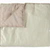 Couverture matelassée Faro Rayé Tilleul (100 x 140 cm)|Kadolis Sale