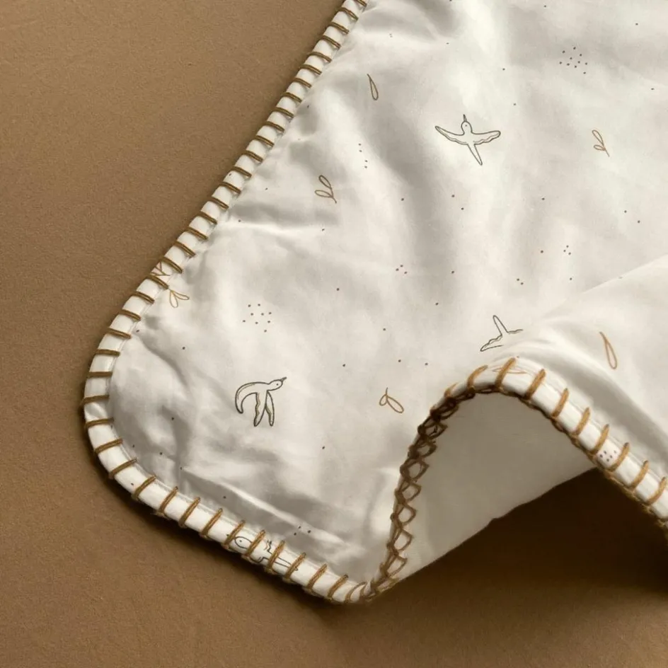 Sale Kadolis Couverture matelassée l'Envolée Ambre (75 x 100 cm)