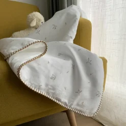 Sale Kadolis Couverture matelassée l'Envolée Ambre (75 x 100 cm)