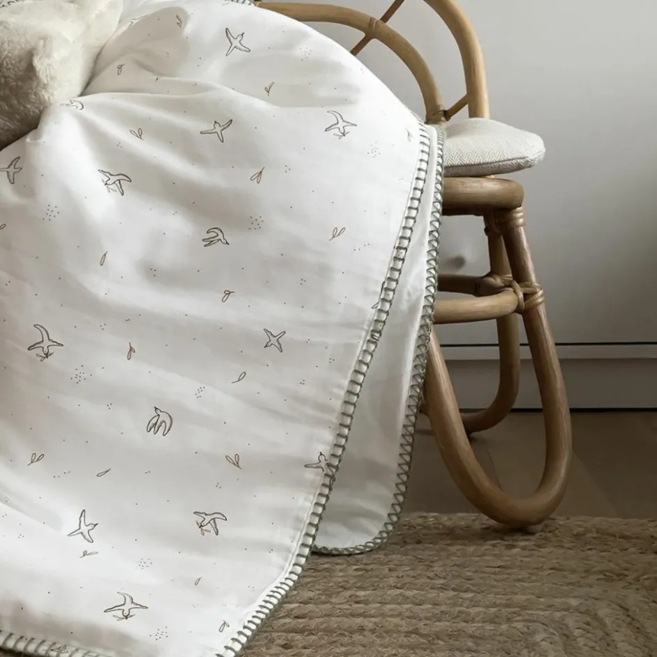 Couverture matelassée l'Envolée Cyprès (75 x 100 cm)|Kadolis Sale