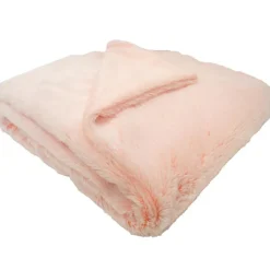 Hot Domiva Couverture Microdoux Snow lait fraise (75 x 100 cm)