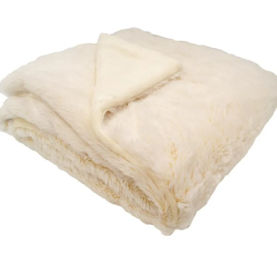 New Domiva Couverture Microdoux Snow crème (75 x 100 cm)