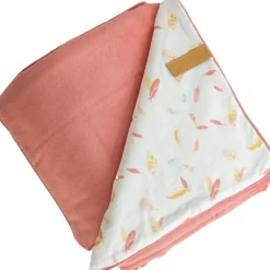 Couverture réversible chaude Happy (75 x 100 cm)|Domiva Sale