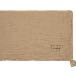 Couverture Sesame en mousseline de coton bio Wabi-Sabi (65x100 cm)|Nobodinoz Outlet