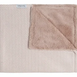 Couverture Teddy Dawn Blush-Ecru (70 x 95 cm)|Baby's Only New