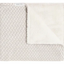 Couverture Teddy Happiness Urban Taupe-Ecru (70 x 95 cm)|Baby's Only