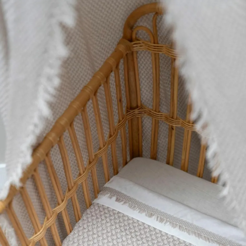 Couverture Teddy Happiness Urban Taupe-Ecru (70 x 95 cm)|Baby's Only