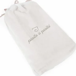 Couverture tricot bébé rose (75 x 100 cm)|Pasito a pasito Sale