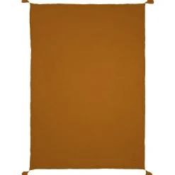 Discount Nobodinoz Couverture Wabi-Sabi en gaze de coton Golden Brown (65 x 100 cm)