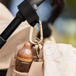 New Jollein Crochets pour poussette Noir