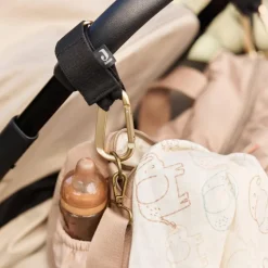 New Jollein Crochets pour poussette Noir