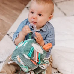 Cube d'activités Chillos le Paresseux (12 cm)|Les Déglingos Online