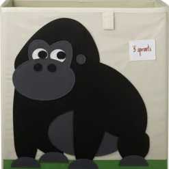 Cube de rangement en tissu Gorille|3 sprouts Online