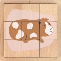 Cube Puzzle en bois Little Mateys|Lässig Online