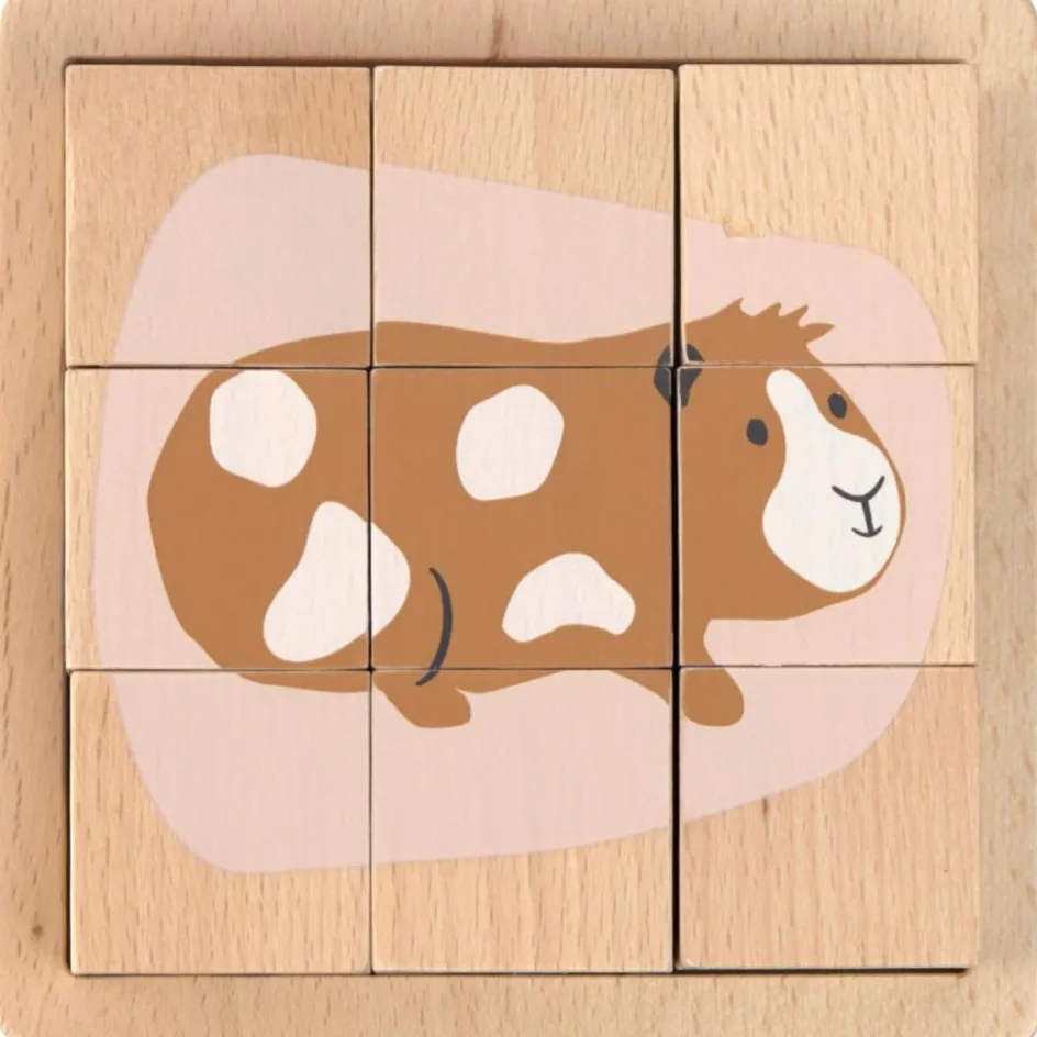 Cube Puzzle en bois Little Mateys|Lässig Online