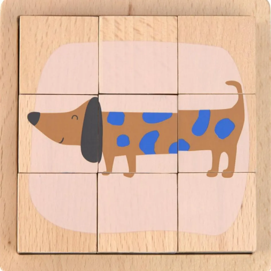 Cube Puzzle en bois Little Mateys|Lässig Online