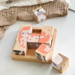 Cube Puzzle en bois Little Mateys|Lässig Online