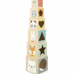 Cubes à empiler Pure (6 pièces)|Janod Sale
