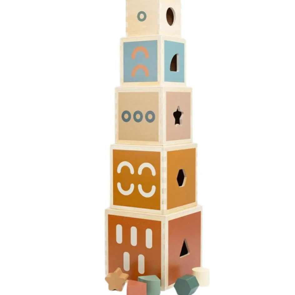 Cubes empilables en bois|Trois Kilos Sept Hot