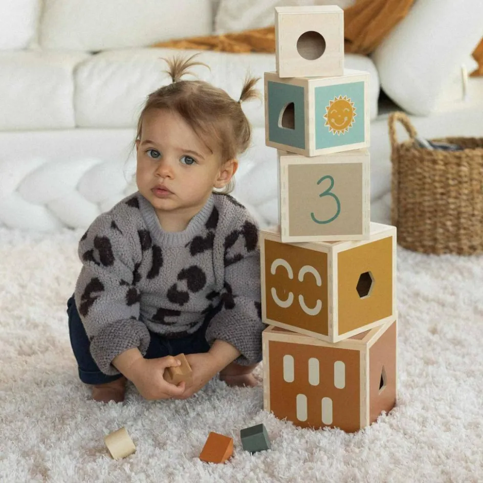 Cubes empilables en bois|Trois Kilos Sept Hot