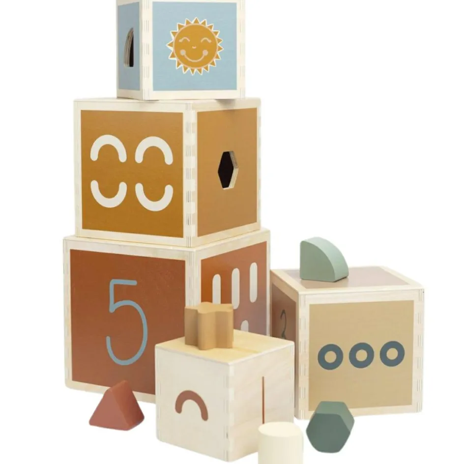 Cubes empilables en bois|Trois Kilos Sept Hot
