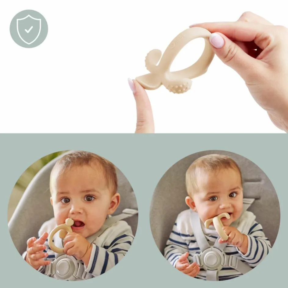 Discount Babymoov Cuillère de dentition 2 en 1 Beige