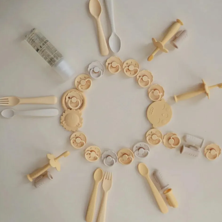 Cuillère et fourchette Mosterd|Mushie Clearance