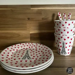 Cuillère paris picto cœurs|Petit Jour Paris Clearance