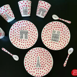 Cuillère paris picto cœurs|Petit Jour Paris Clearance