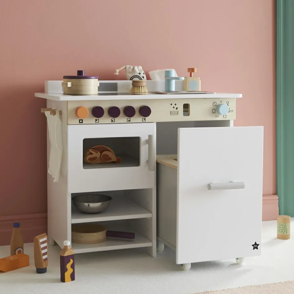Cuisine avec lave-vaisselle Kid's Hub blanche|Kid's Concept Best