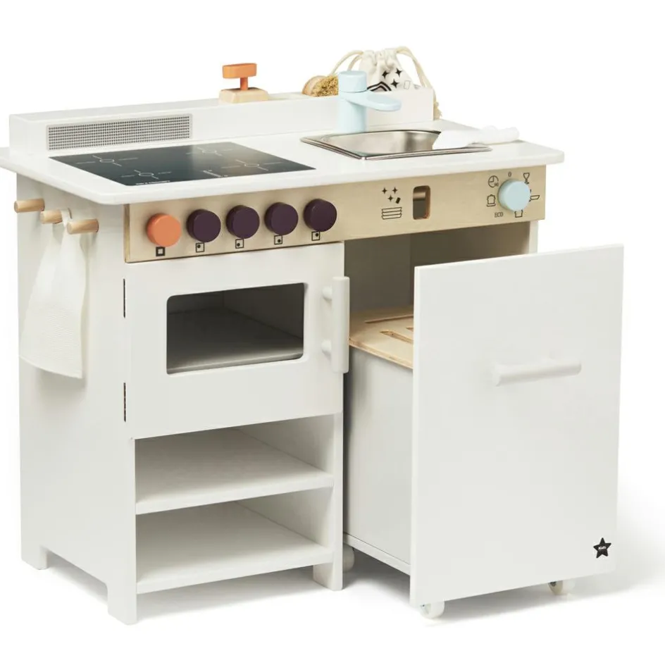 Cuisine avec lave-vaisselle Kid's Hub blanche|Kid's Concept Best